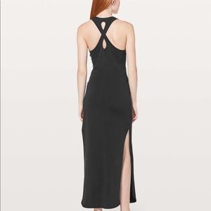 Lululemon black maxi dress worn three times !